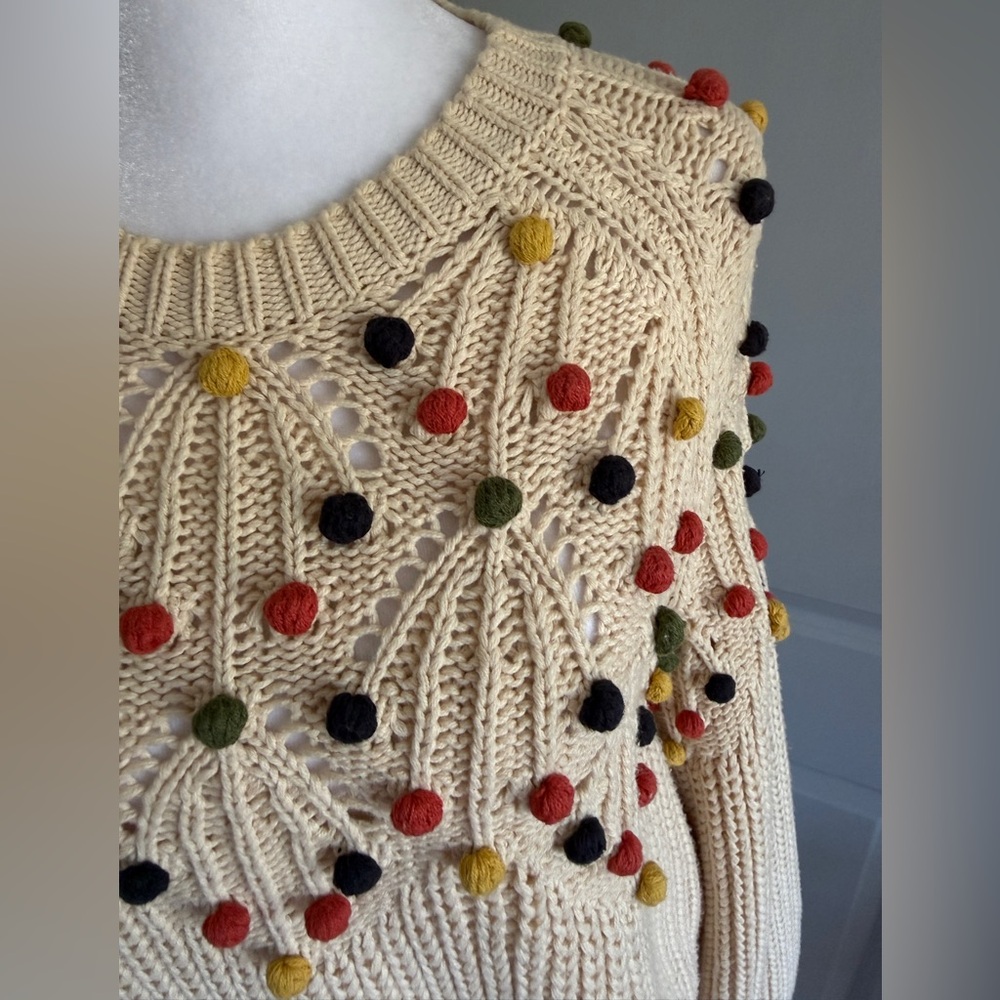 THE GREAT Pom-Pom Knit Sweater - Picture 5 of 10